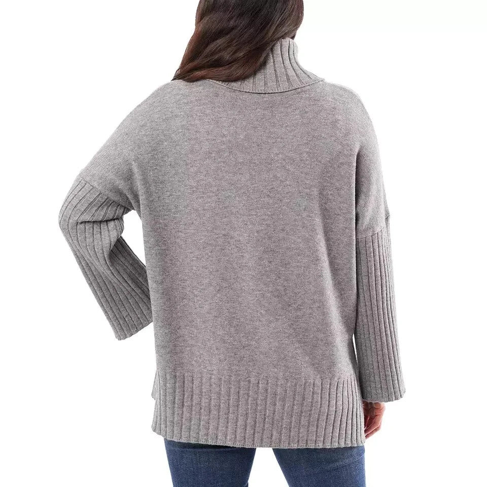 Cyrus Women's Cowl Neck Sweater2