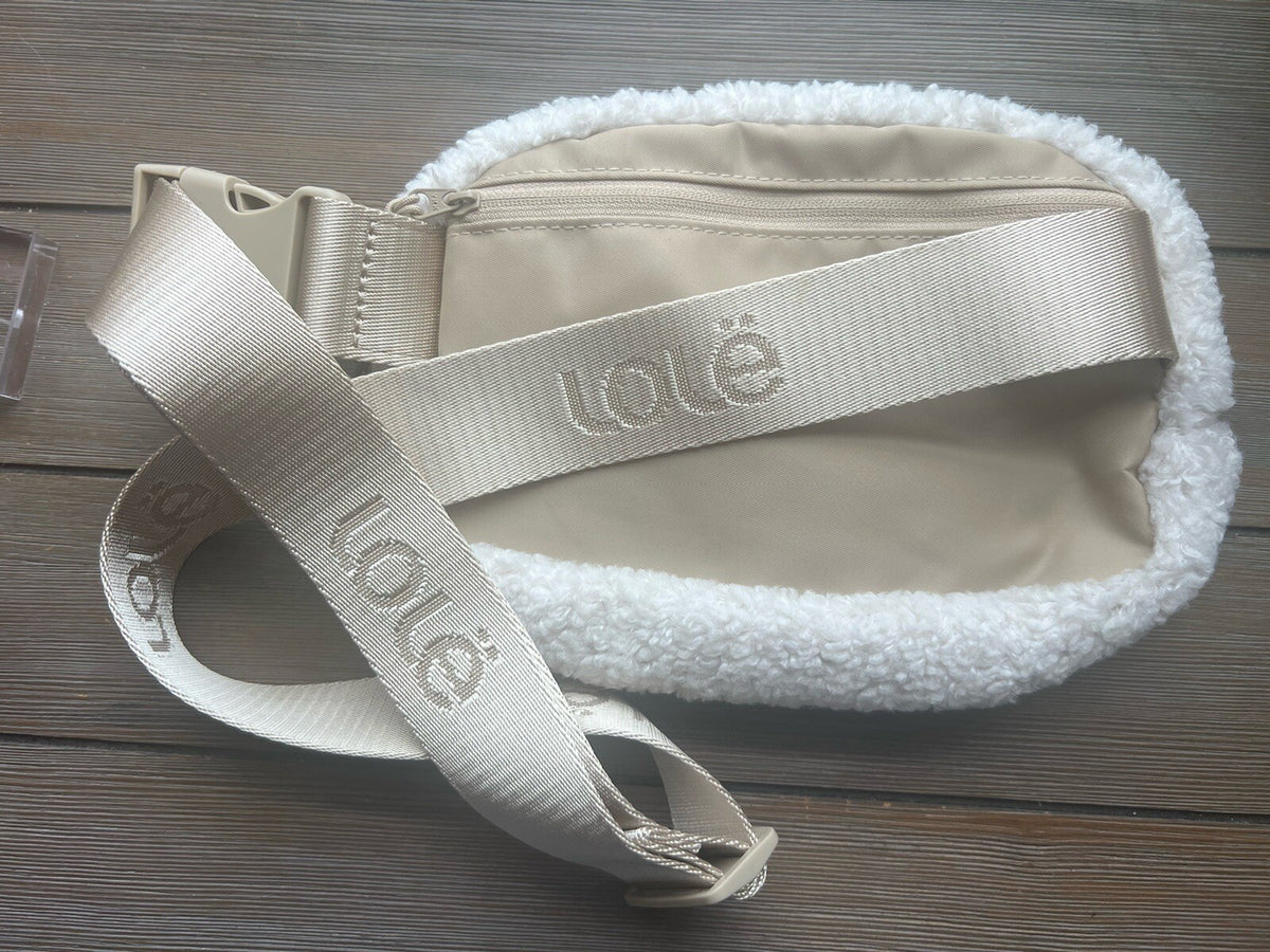 Lole Sherpa Belt Bag Unisex One Size Beige2