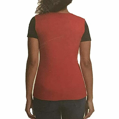 New Tommy Hilfiger Women's Short Sleeve T-Shirt Scarlet Small1