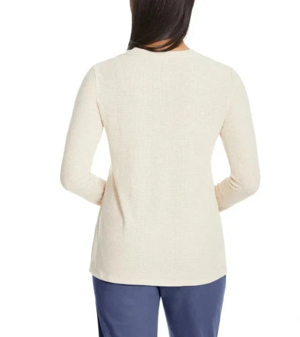 G.H. Bass & Co. Ladies' Long Sleeve Henley Top2