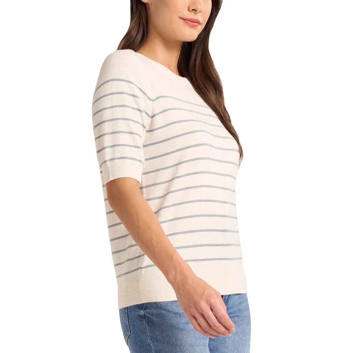 Matty M Women's Short Sleeve Sweater1
