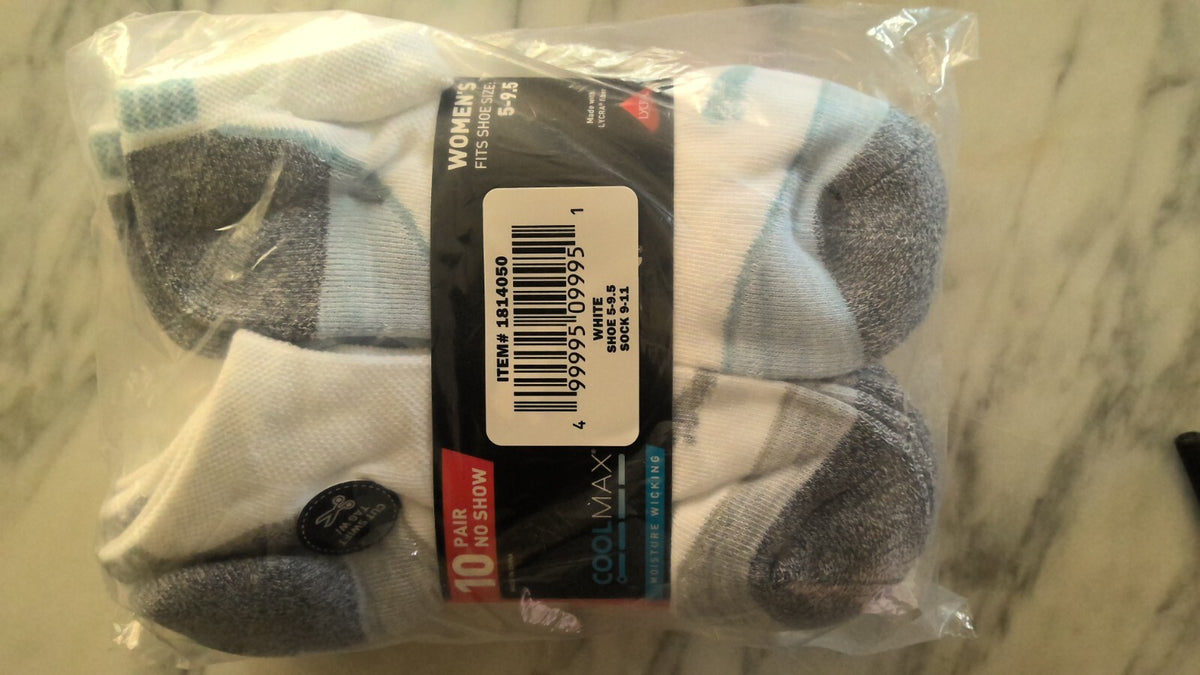 PUMA Ladies' No Show 10 Pair Socks2