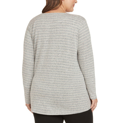 Max & Mia Ladies Long Sleeve Side Twist Top2