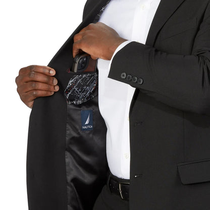 Nautica Men’s Blazer Jacket 44R Black3