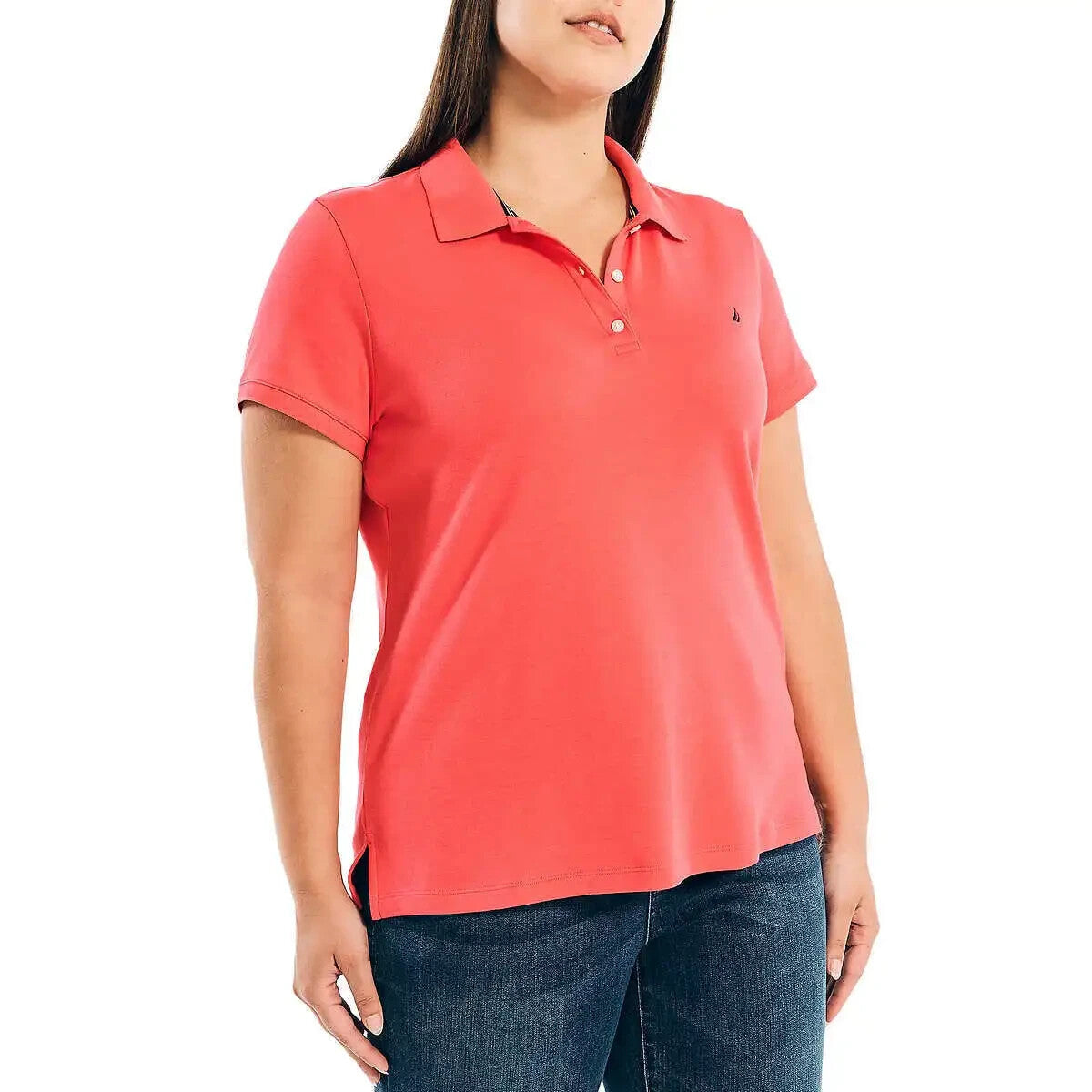 Nautica Ladies' Short Sleeve Polo Shirt1