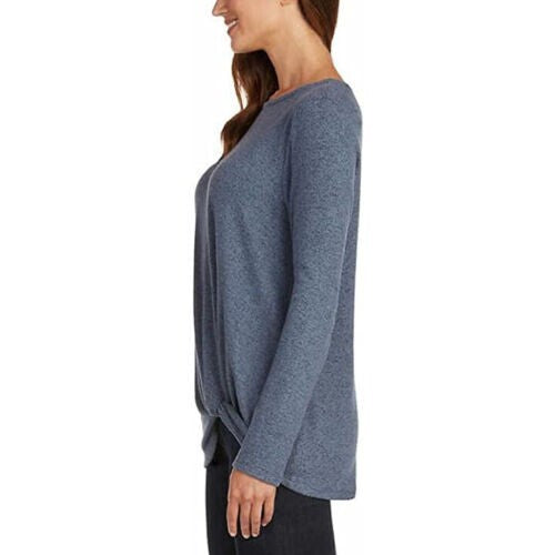 Max & Mia Ladies Long Sleeve Side Twist Top1