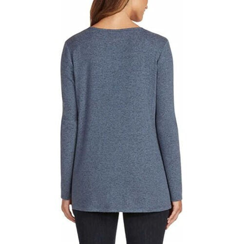 Max & Mia Ladies Long Sleeve Side Twist Top2
