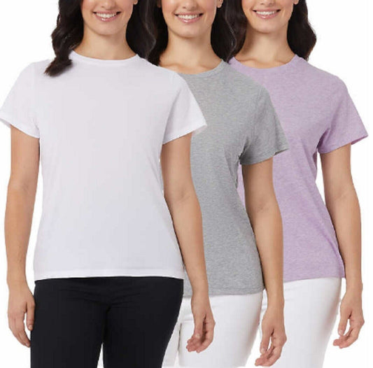 32 Degree Cool Women Ultra Soft Cotton Blend Relaxed Fit Short Sleeve Tee Shirt0