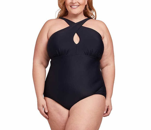 LYSA Ladies' Plus Size Swimsuit0