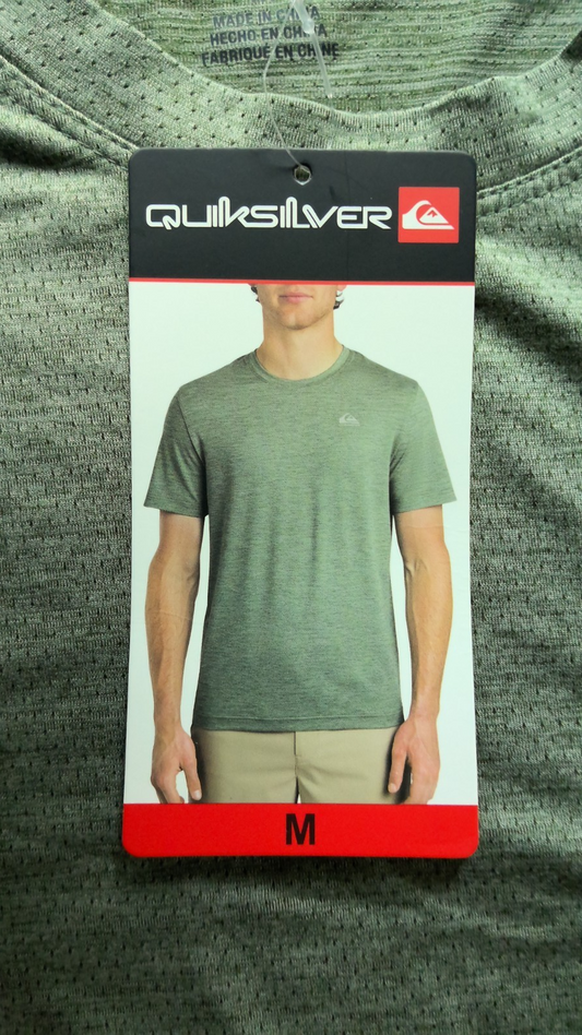QUICKSILVER Men’s SS 4 Way Stretch Moisture Wicking Tee Shirt0