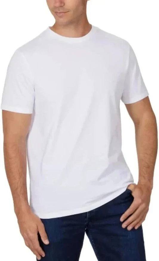 Calvin Klein Men's Crew Neck Short Sleeve Dress Tee Shirt0