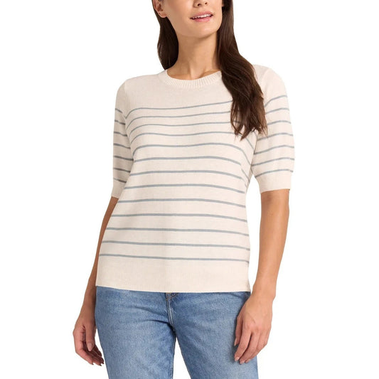 Matty M Women's Short Sleeve Sweater0