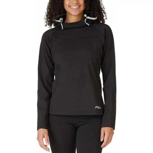 FILA Ladies' Training Hoodie Funnel Neck Pullover L0