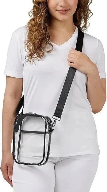 32 Degrees Cool Women's Clear Crossbody Bag0