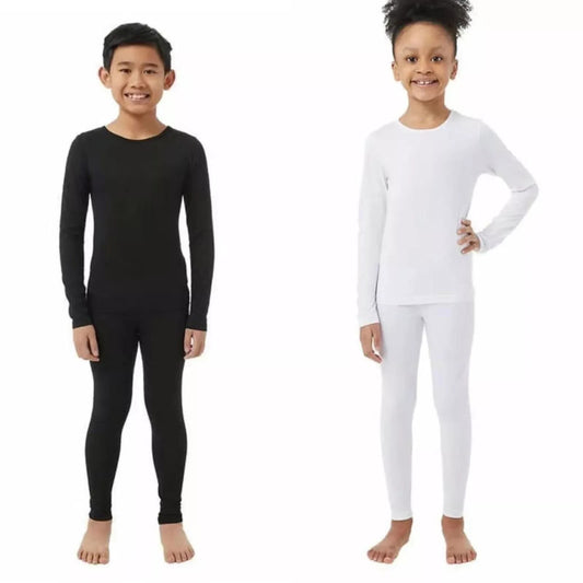 32 Degrees HEAT Kids Long sleeve crew neck Legging set  Black M(8/10)0