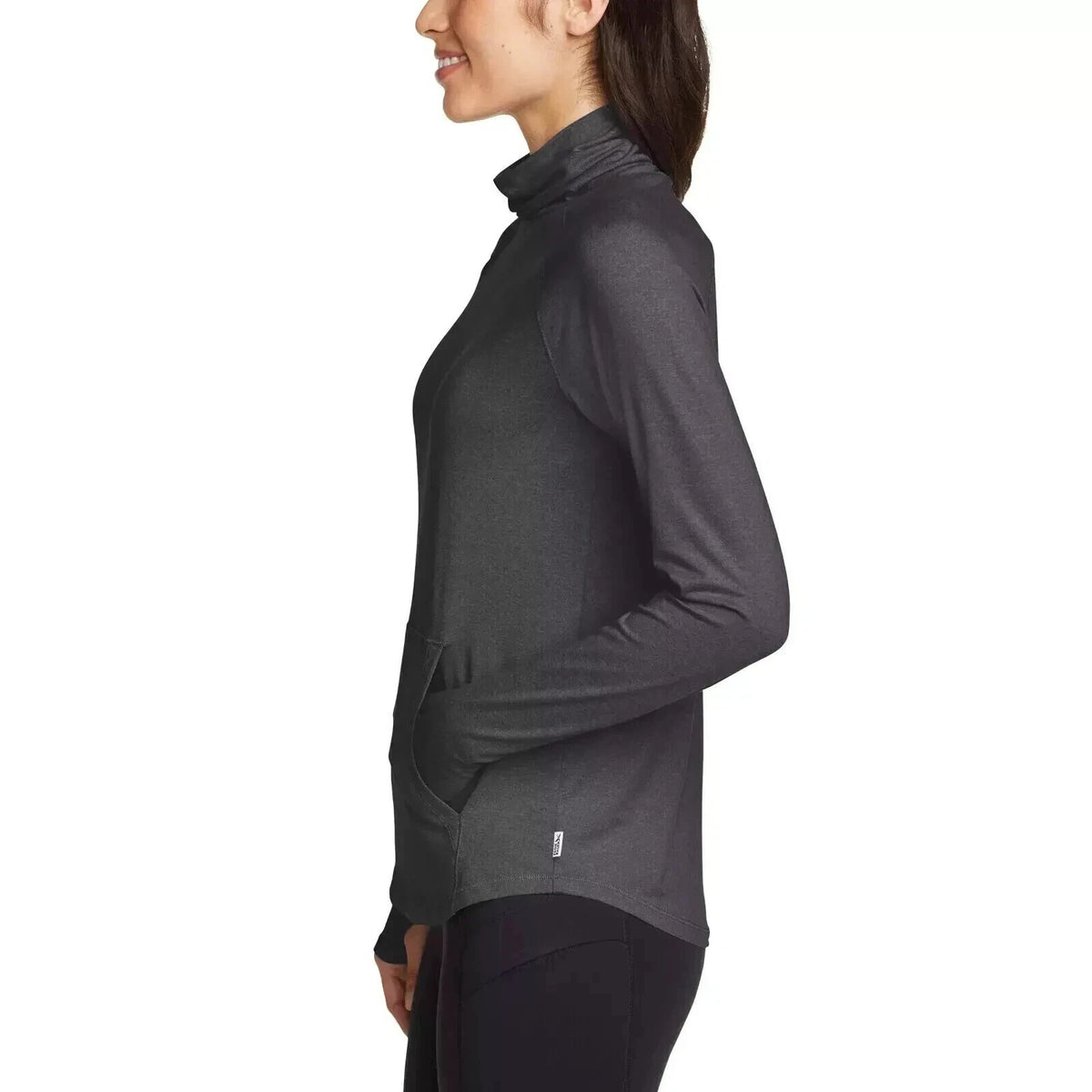 Eddie Bauer Women's Active Funnel Neck Long Sleeve Shirt1