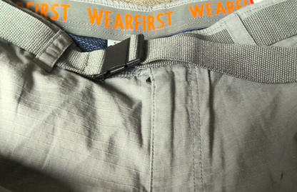 WearFirst Men's Ripstop Belted Cargo Shorts2