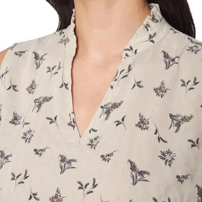 Modern Ambition Women’s Floral Sleeveless Blouse Lightweight Casual Top2