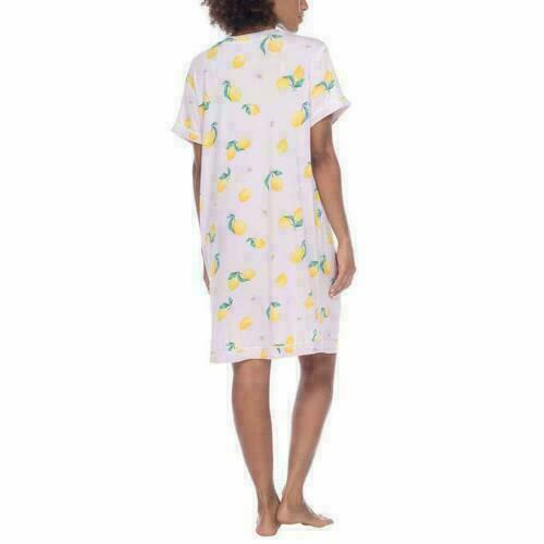 New Honeydew Women's 2 Pack Sleep Shirt Navy  Pink Lemons XXL3